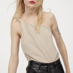 One-shoulder top